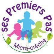 Ses premiers pas logo crèche