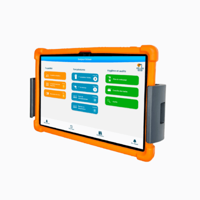 support mural tablette octopus HACCP