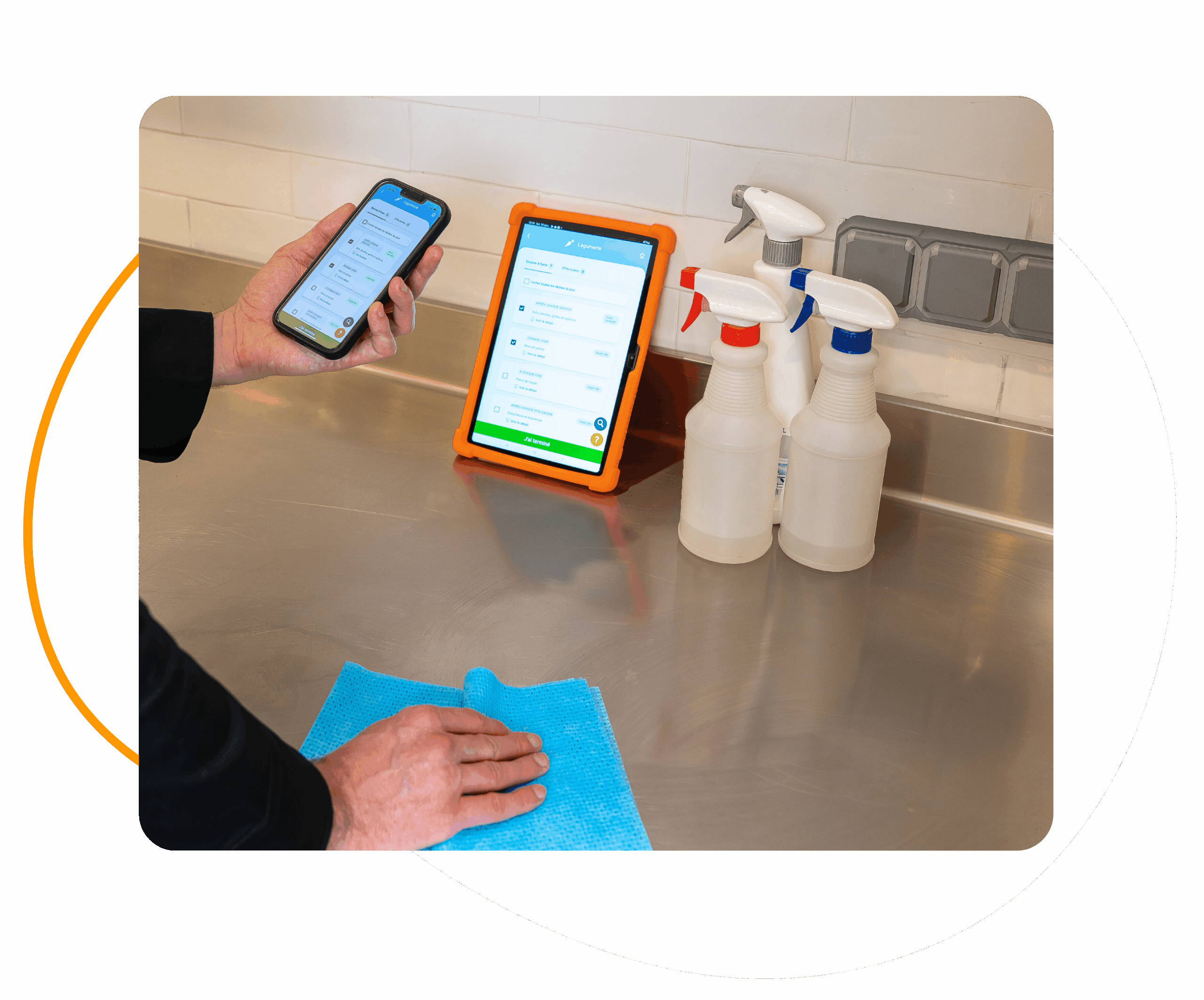 Bloc 1 plan de nettoyage sur mesure