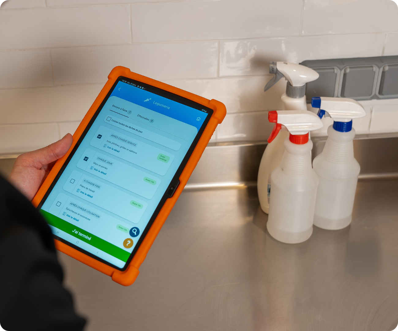 Plan de nettoyage sur mesure