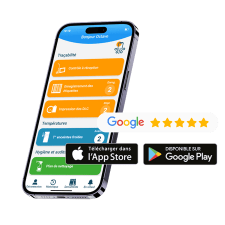 Application Octopus HACCP mobile