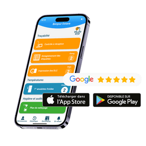 Application Octopus HACCP mobile