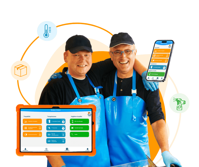 Application Octopus HACCP poissonnerie