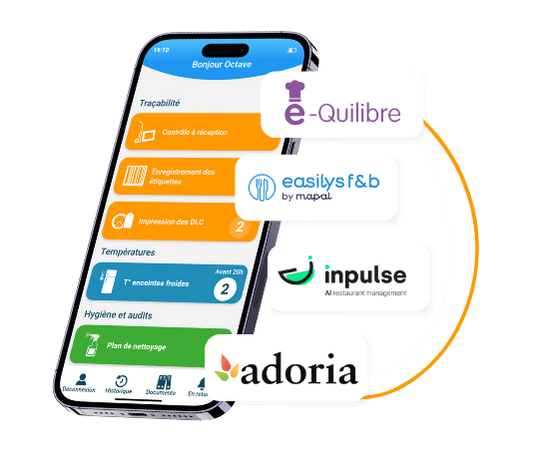 Approvisionnement et menus Octopus HACCP