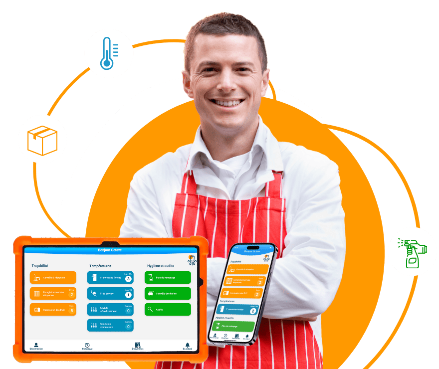 Application Octopus HACCP boucherie