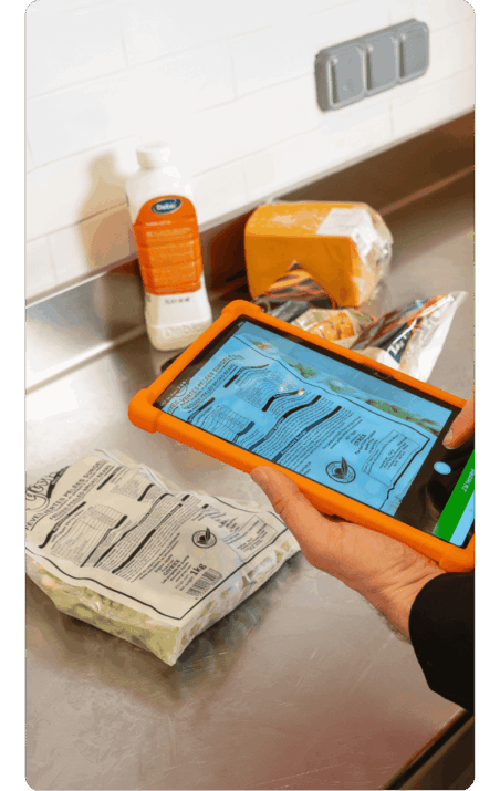 Traçabilité tablette Octopus HACCP
