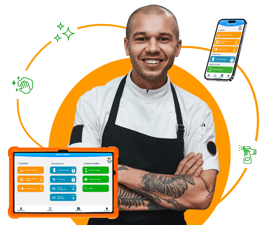 Plan de nettoyage Octopus HACCP