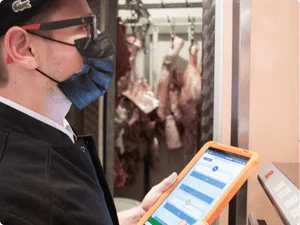 Relevé de température chambre froide