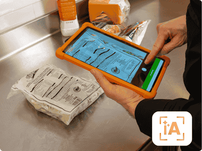 IA Traçabilité tablette Octopus HACCP