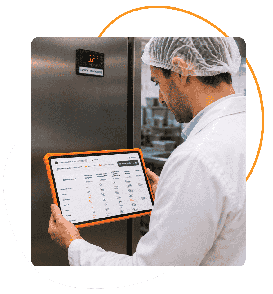 audit qualité application Octopus HACCP