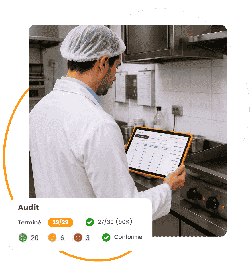 Audit qualité Application Octopus HACCP