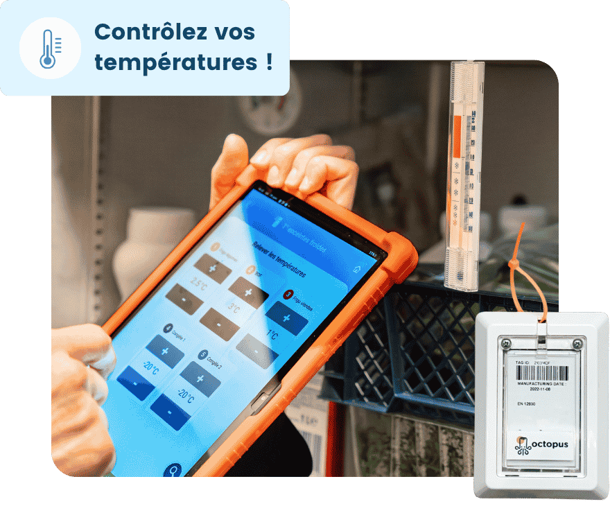Logiciel HACCP contrôle des températures 