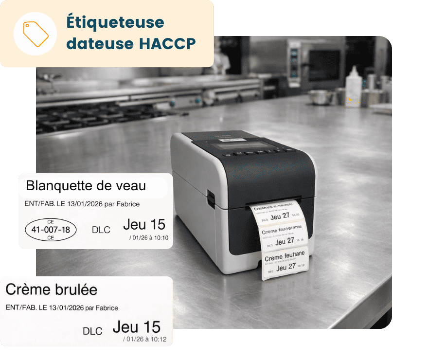 Logiciel HACCP contrôle des températures 