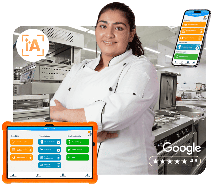 Logiciel HACCP contrôle des températures 