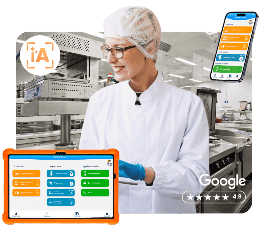 Logiciel HACCP contrôle des températures 