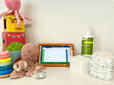 Plan de nettoyage digitalisé en crèche